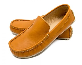 Barefoot Moccasins | Leather Moccasins | Vibram Sole | Women Barefoot Shoes | Loafers for Women