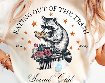 Eating out of the trash Comfort Colors®, Opalite Shirt, Self Love Sky Shirt Bold Statement Birthday Gift Music Fan T-Shirt Gift for Feminist