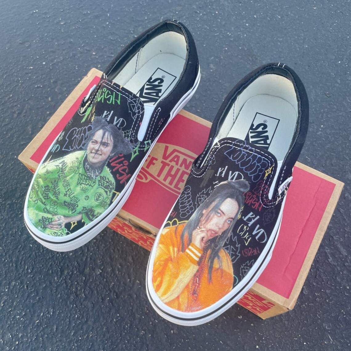 billie eilish vans shoes