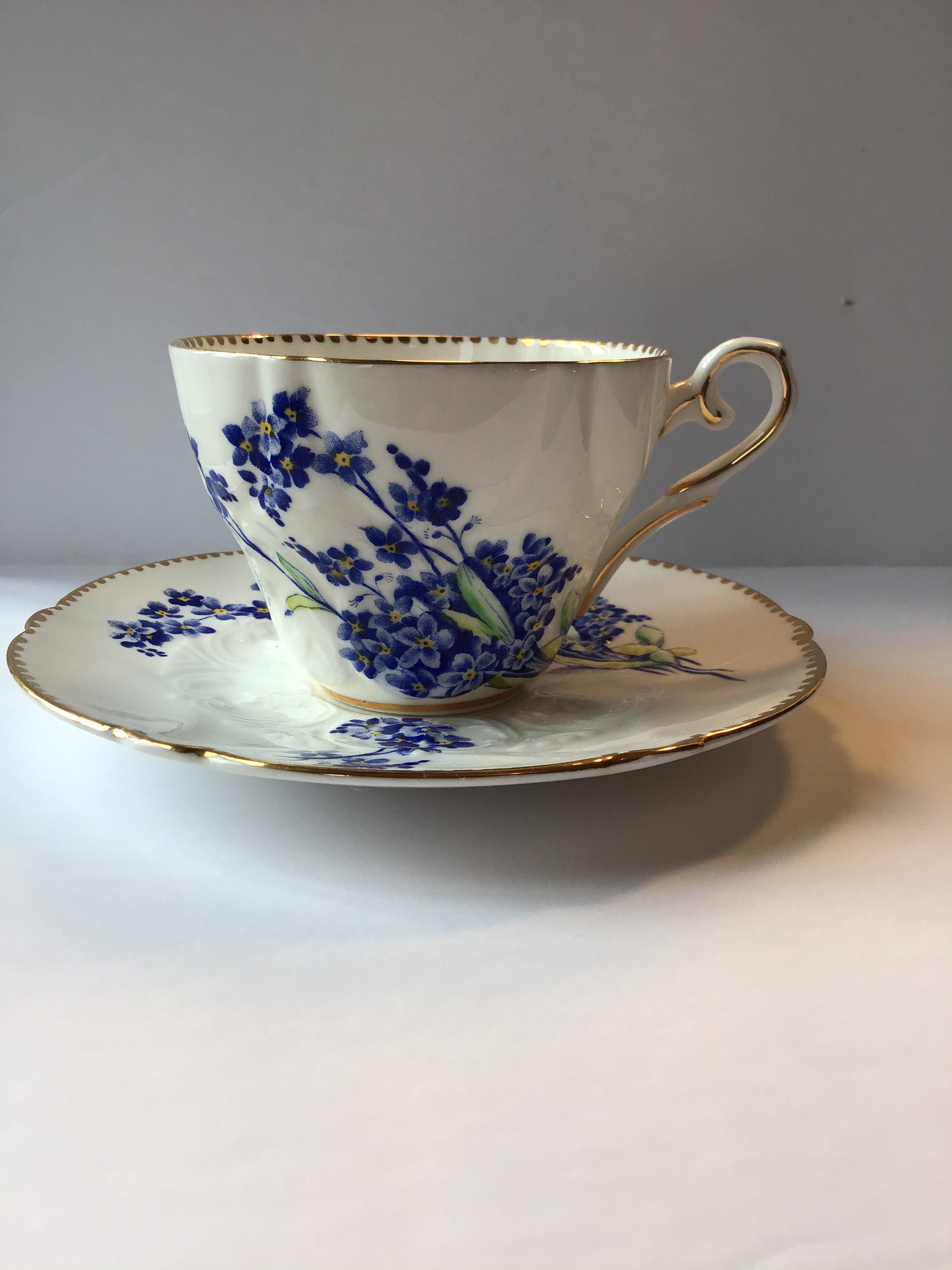 Tea cup Royal Stafford vintage Etsy