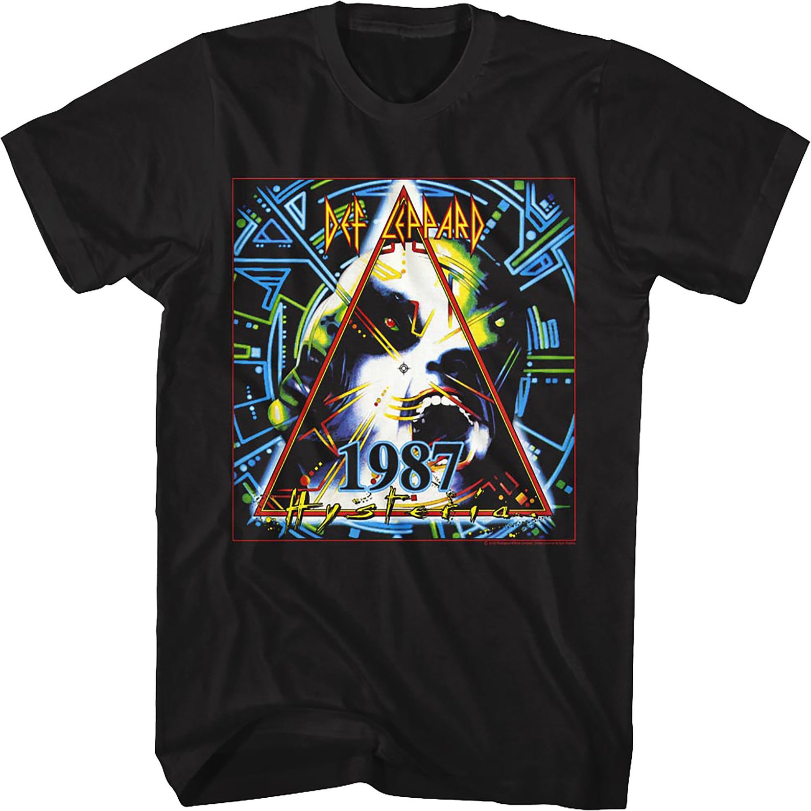 1987 World Tour Def Leppard TShirt British Punk RockDef Etsy