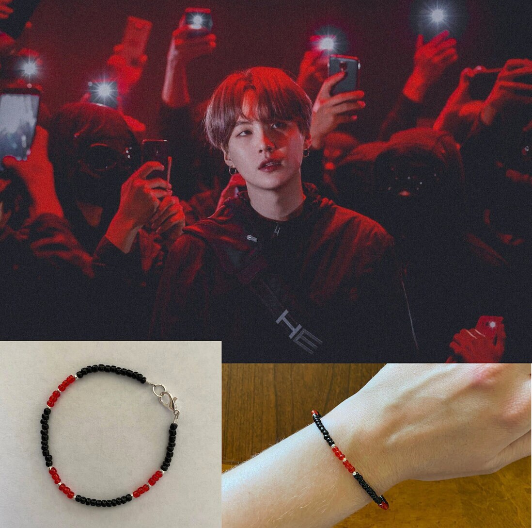 Bts red string sale bracelet