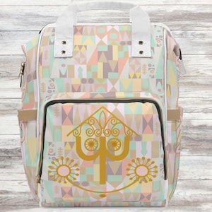 It&#39;s A Small World - Multifunctional Diaper Backpack