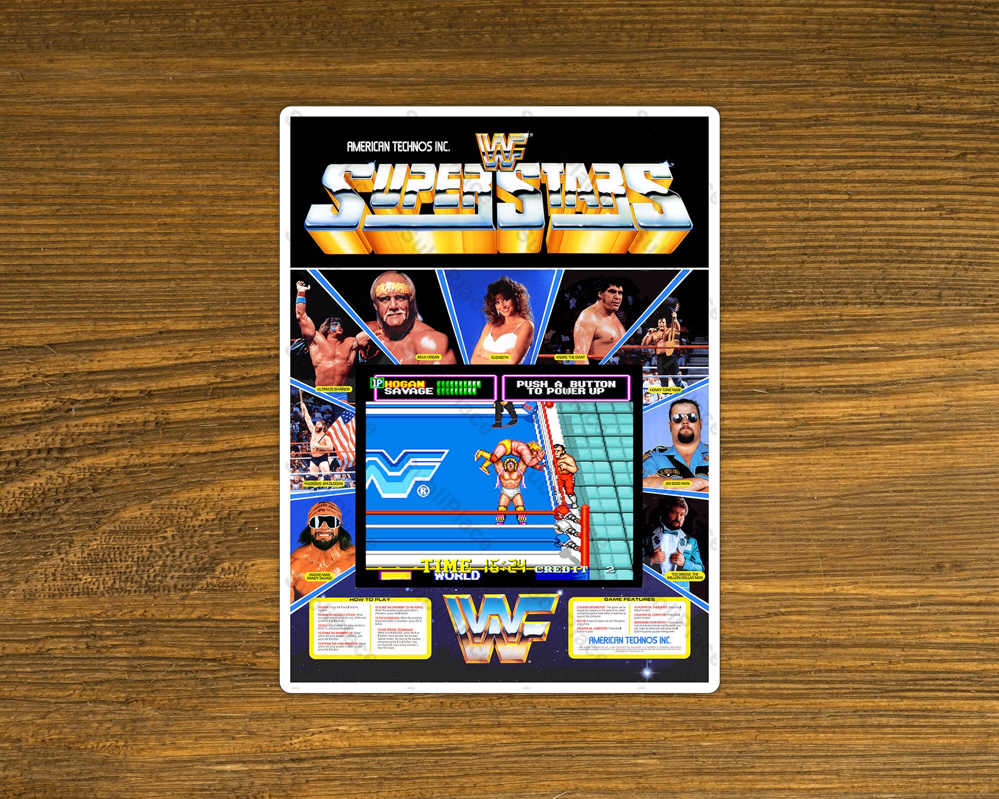 Wwf Superstars - Etsy