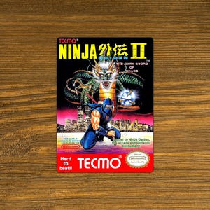 Aimant Frigo Ninja Gaiden Atari Lynx - Neuf, Idéal Pour Les Collectionneurs De Jeux Rétro