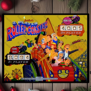 Pinball Back Glass - Etsy