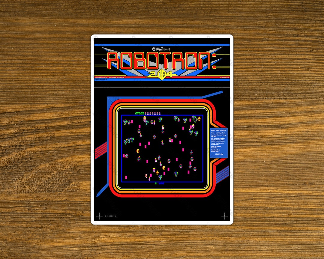Robotron 2084 Arcade Game Fridge Magnet 3