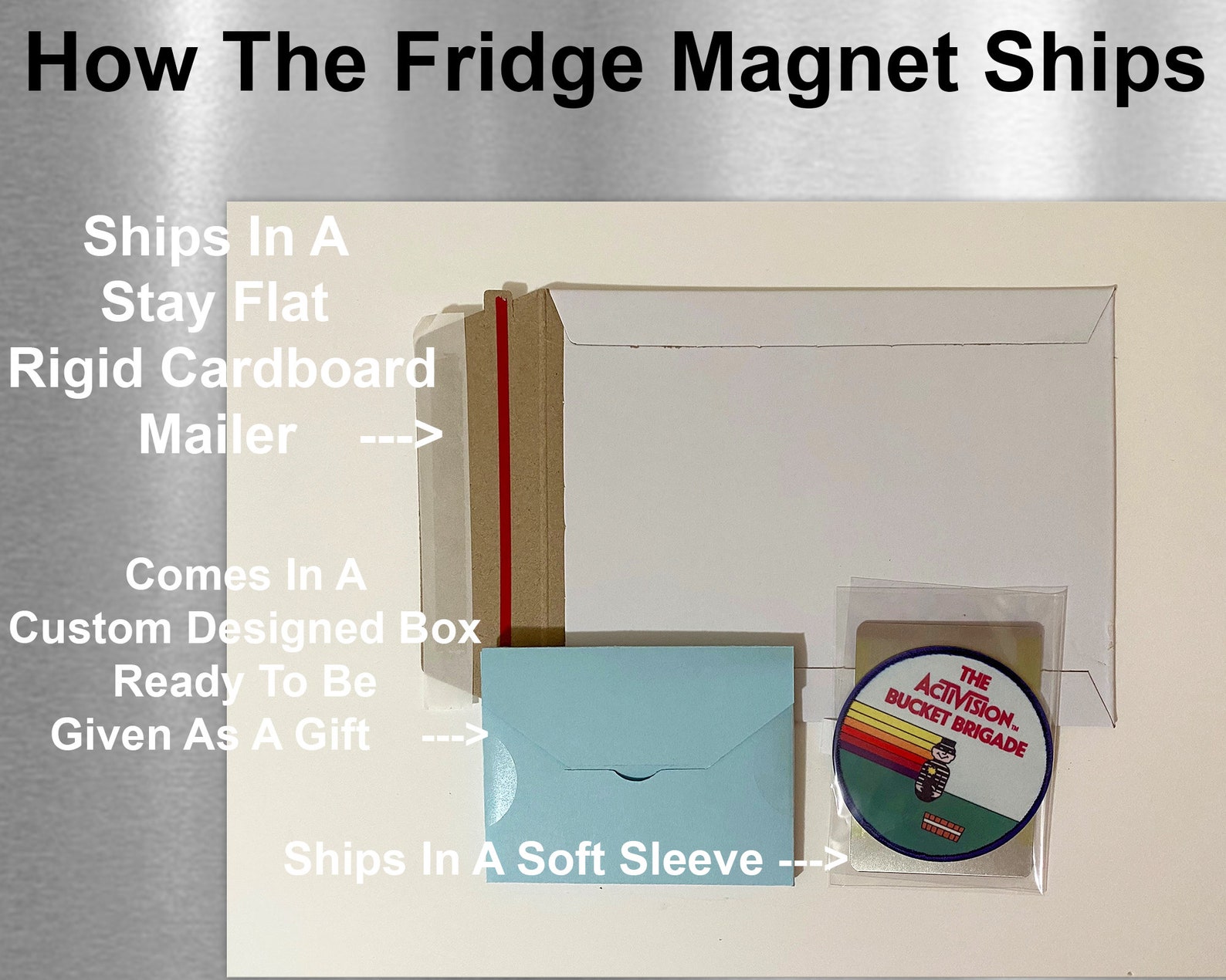 Activision Space Shuttle Pilot Patch Style Image on a Fridge Magnet 3 ...