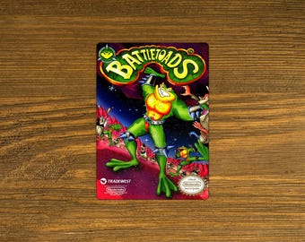 Battletoads NES Coaster Video Game Coaster Nintendo Drink Coaster