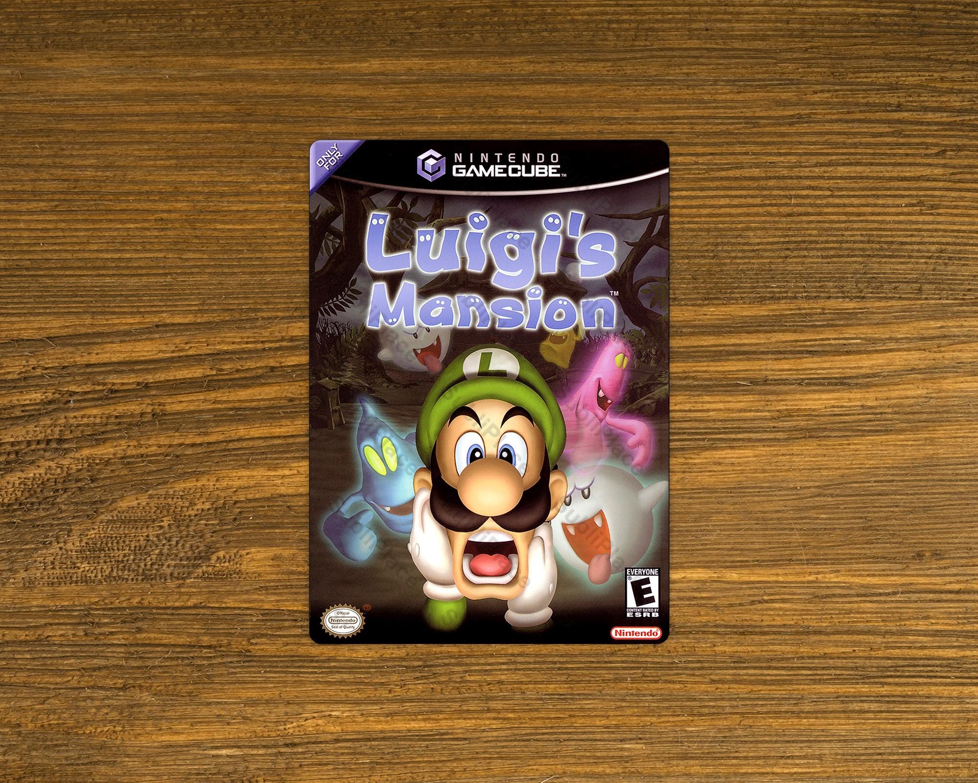Game Cube Luigi's Mansion Gamecube Multiplayer Luigis Mansion