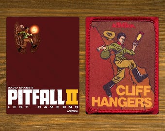 Pitfall 2: Lost Caverns (box for the Atari 2600 Game) - Etsy