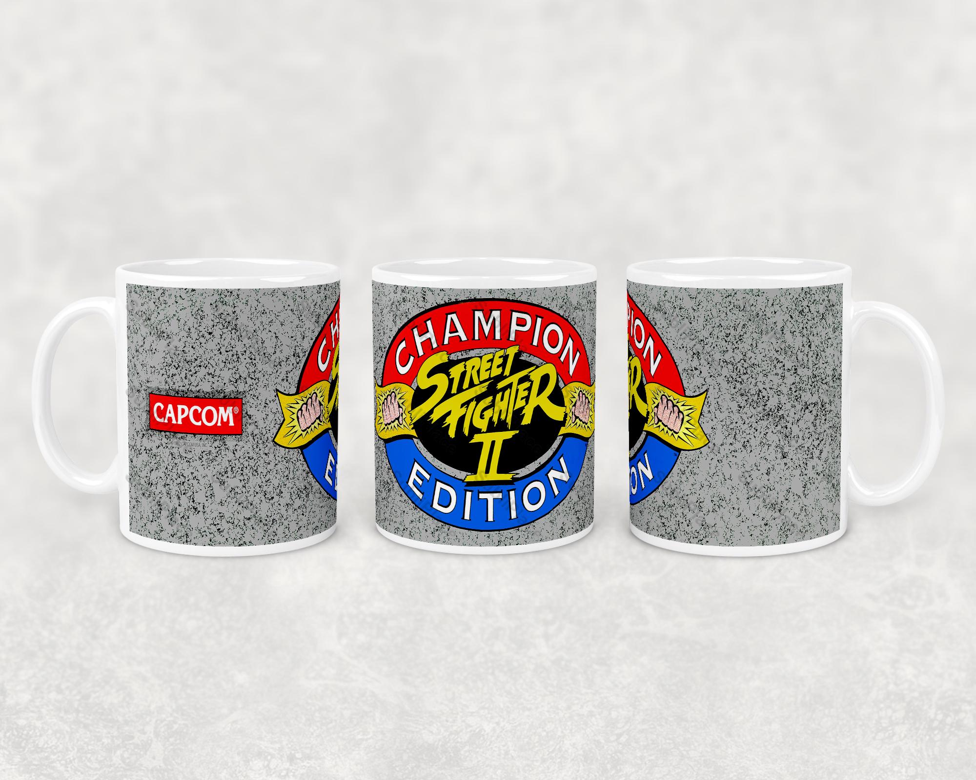 Street Fighter 2 Champion Edition Arcade Game Marquee Image on a