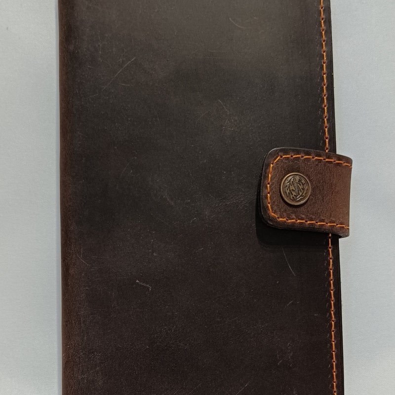 Genuine Cow Leather Men's Wallet Gift Set