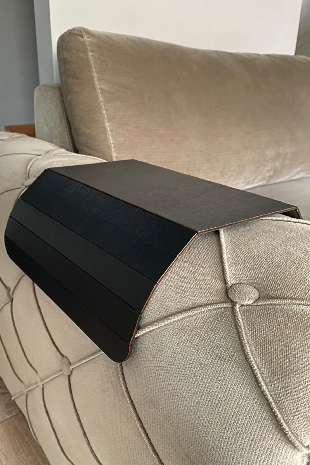 Bendable Sofa Tray Table Black 2Pcs Sofa Arm Tray Sofa Arm Etsy