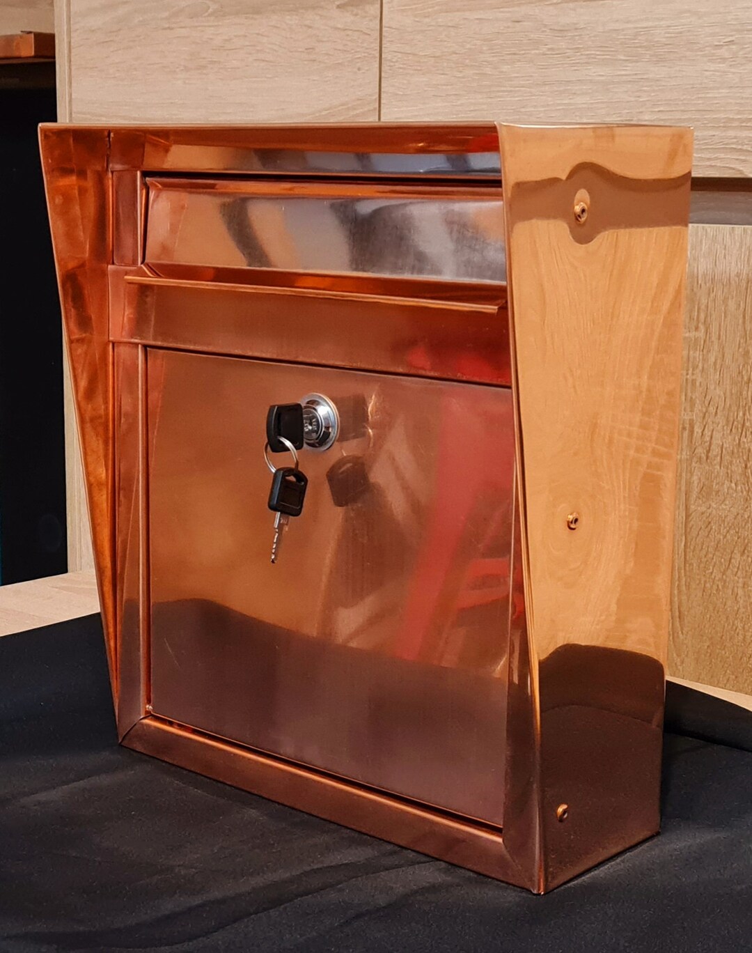 Wall Mounting Copper Mailbox Malibu Regular. Etsy