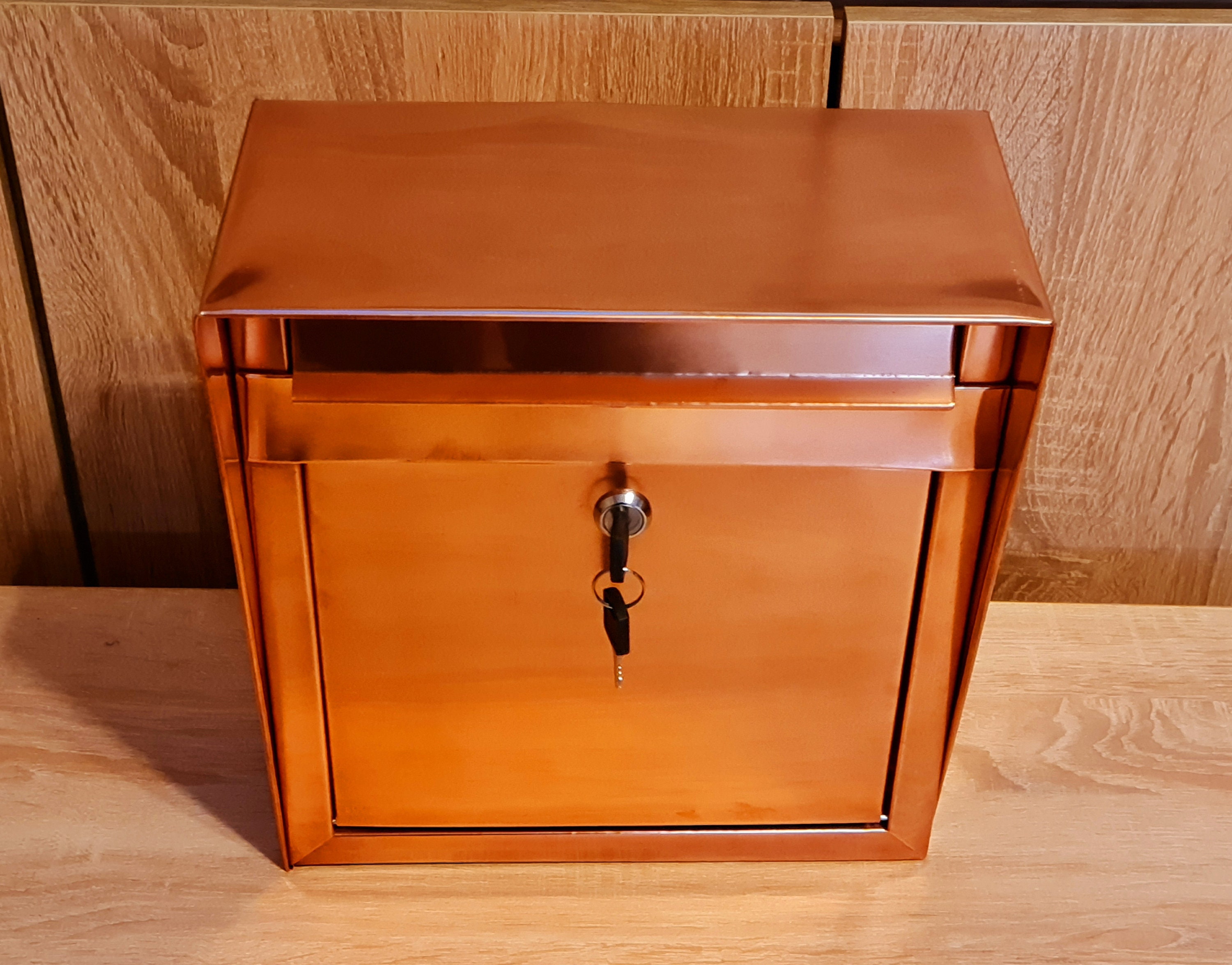 Wall Mounting Copper Mailbox Malibu Regular. Etsy
