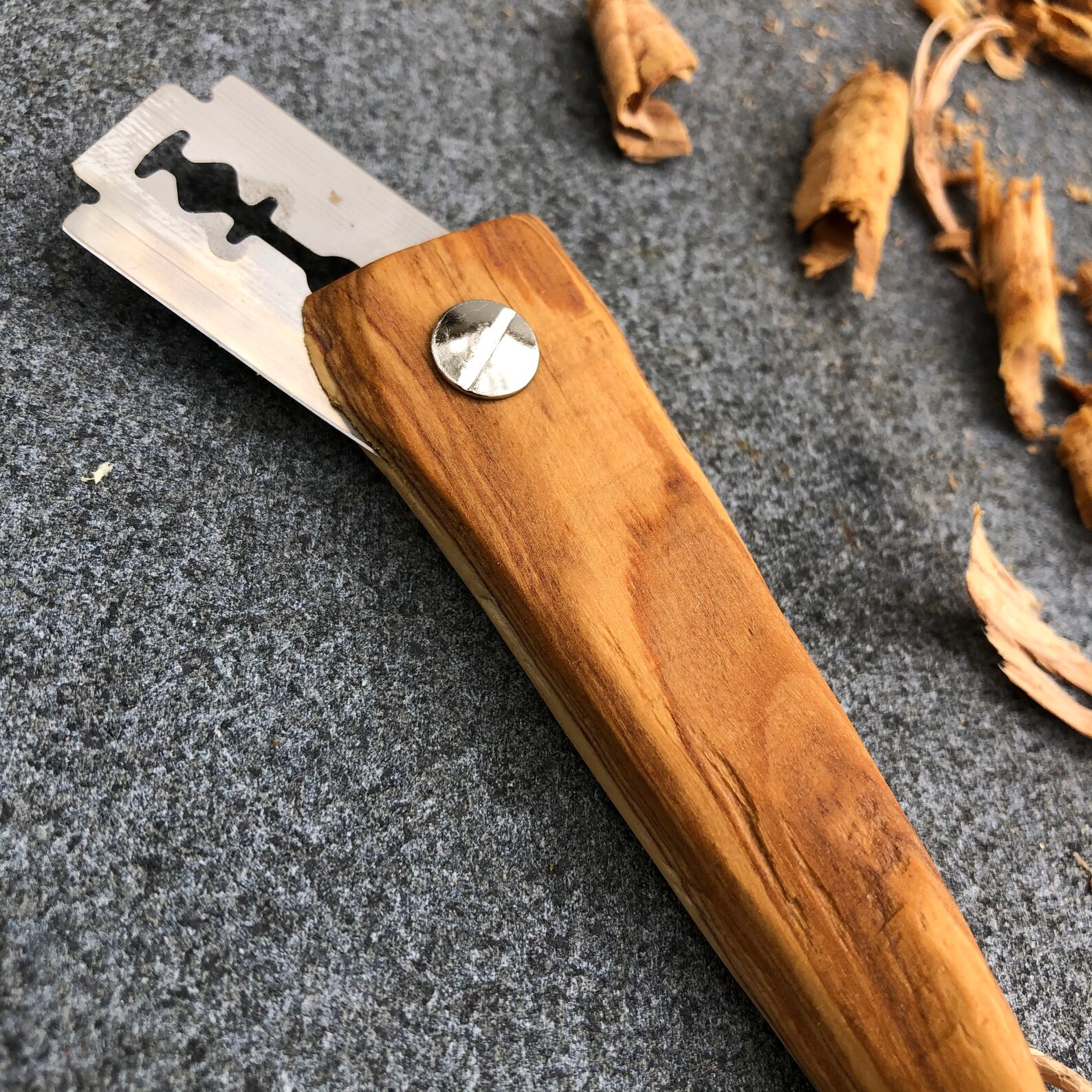 Bread Lame From Olive Wood Sourdough Bread Scoring Knife Etsy