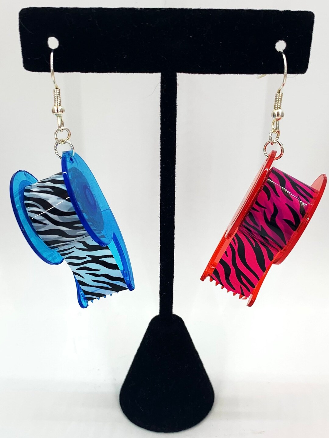 Mismatched Mini Tape Dispenser Earrings Etsy