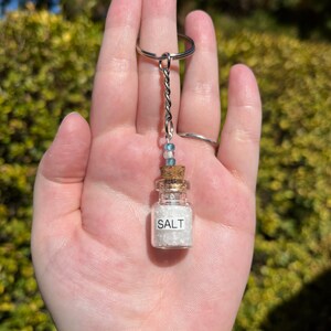 POTS Awareness Salty Keychain