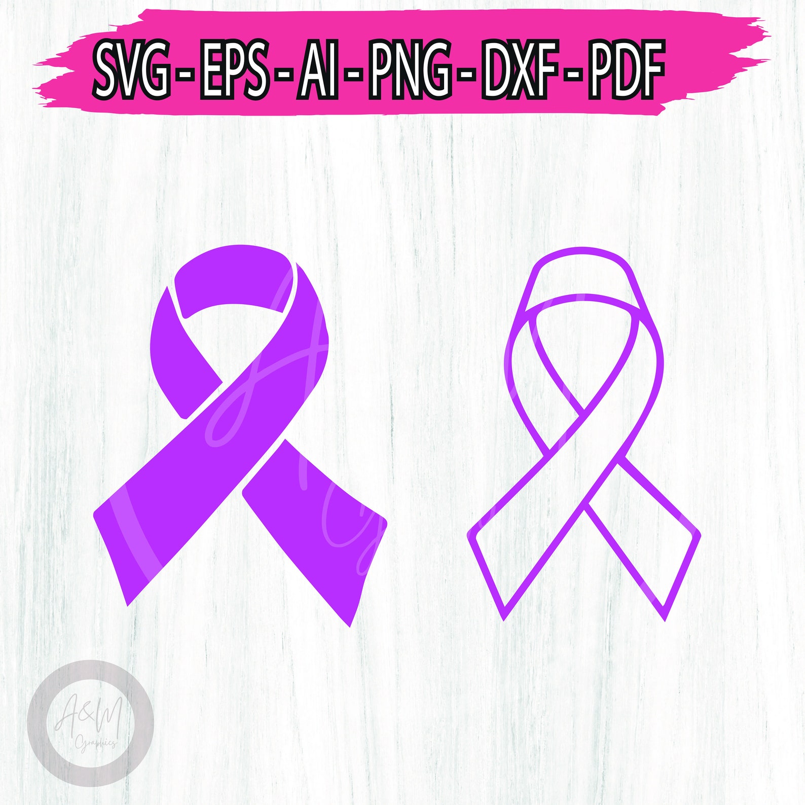 Ribbon Your Text SVG, Cancer Ribbon, Pink Awareness Ribbon PNG ...