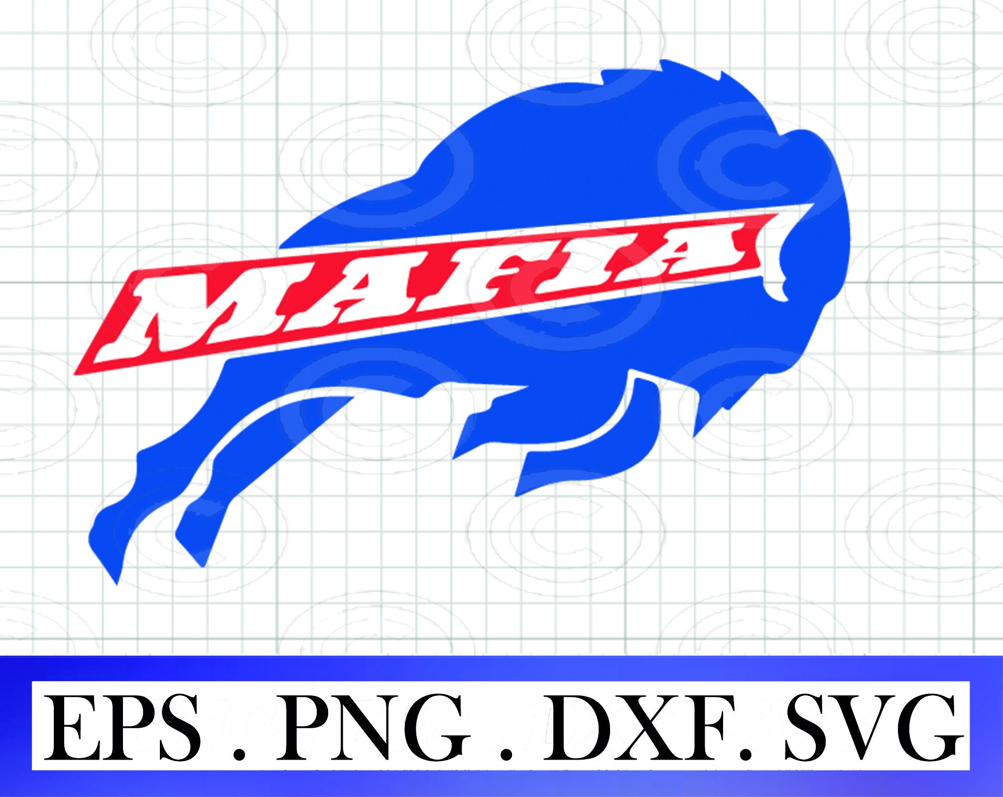 Bills Mafia Svg Png Pdf Eps Dxf Buffalo Football Svg Instant - Etsy Israel