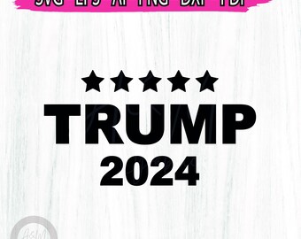 TRUMP 2024 svg png, President Trump, Make America Great Again, MAGA, Trump Vance 2024,Donald Trump Png, Transparent, Instant Download