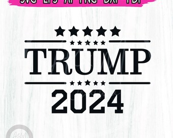 Trump 2024 SVG, Trump Shooting, Trump 2024 Png, President Trump, Cricut & Silhouette, Digital Download, Instant Download