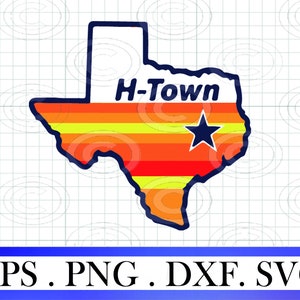 HTown Houston Texas SVG, Texas City svg, Houston png, Baseball team shirt eps, Houston shirt png, Instant download for cricut svg