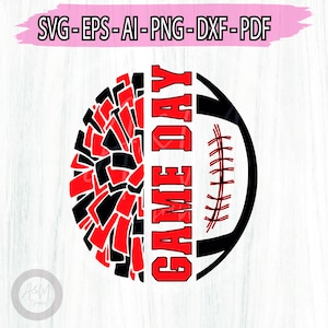 Game Day T-Shirt, Soccer Svg, Soccer Mom Svg, Game Day Svg, stitche Football Svg, Game Day Vibes T-Shirt Svg for cricut