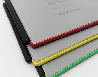 BUNDLE - 3 x Corner protection / bumpers for the Remarkable® Paper Pro tablet  AND Book & Type Folio case