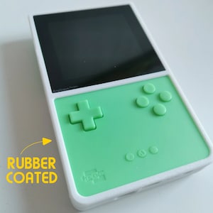 Rubber coated hard cover / case / shell for the Analogue® Pocket® handheld - ANTI SCRATCH COATING