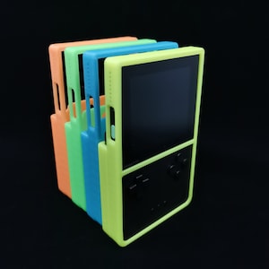 Rubber coated hard cover / case / shell for the Analogue® Pocket® handheld - GLOW EDITION