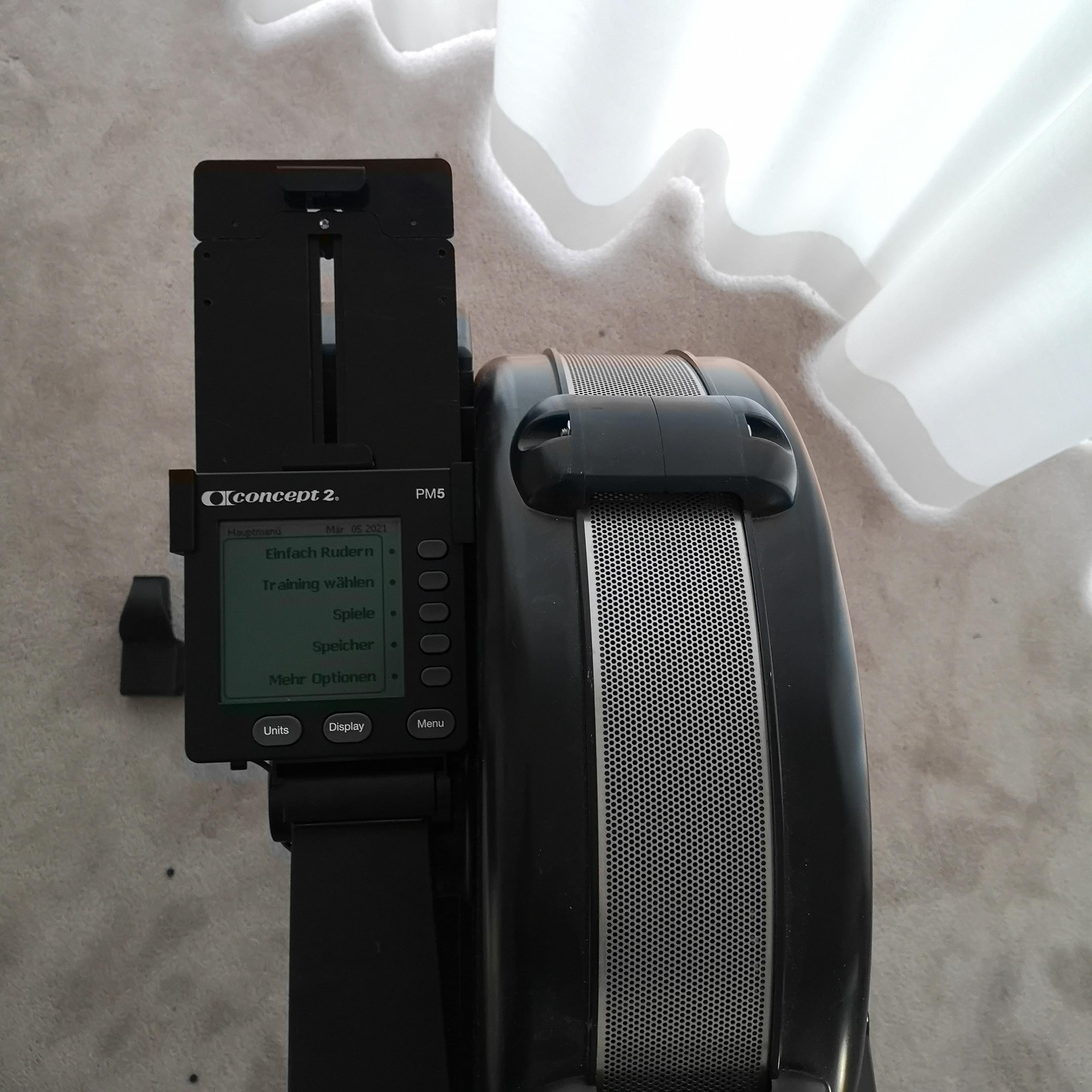 Concept2 PM5 tablet holder for Rower Bikeerg Skierg for Etsy