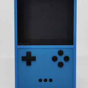 Analogue® Pocket® ハンドヘルド用ゴムコーティングハードカバー/ケース/シェル (ボタンプレート付き)