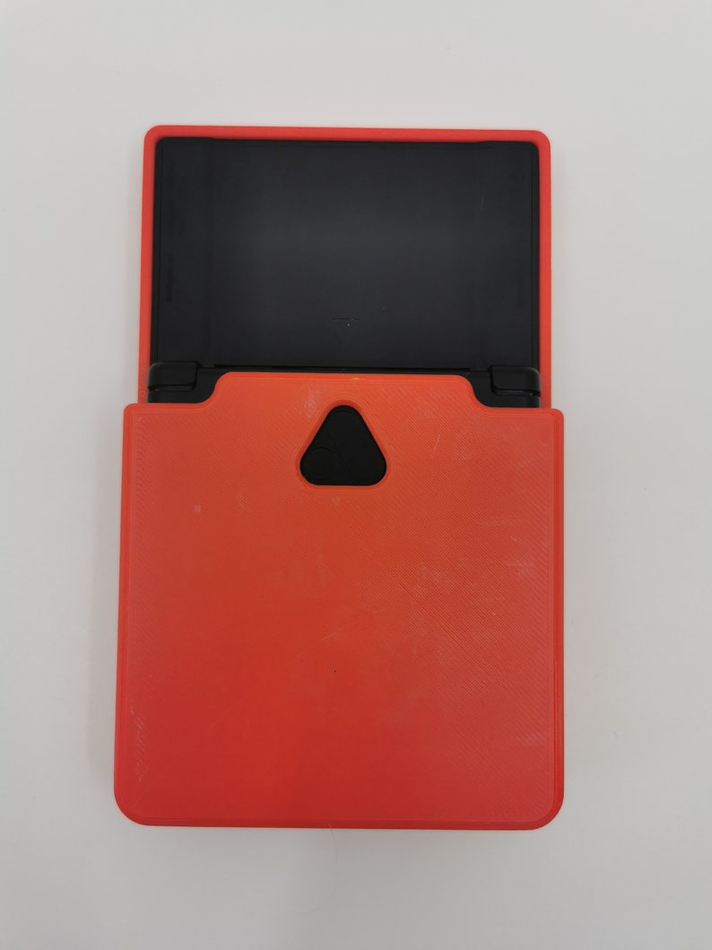Rubber coated hard cover / case / shell for the Analogue Pocket handheld without middle bar image 3