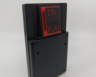 Retro Münz - Münz - Staubschutzhülle für die Analogue® Pocket® mit Druckmechanismus