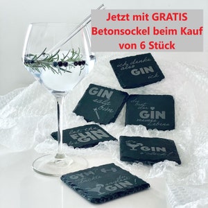 INTERLUXE leuchtender LED Untersetzer You are the gin to my tonic