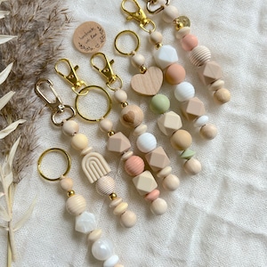 Keychain / Bag Charm // Pastel // Also personalized!