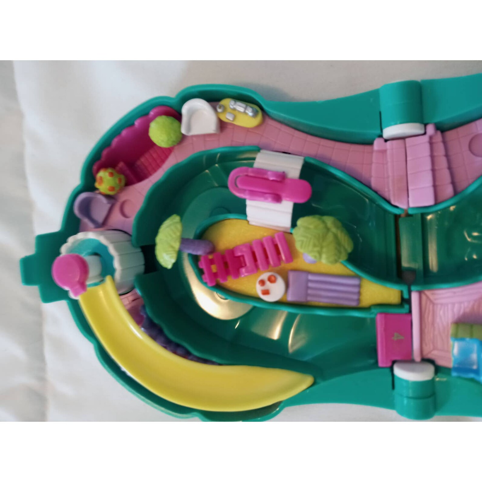 Vintage Polly Pocket Splash n' Slide Water Park Bluebird Etsy