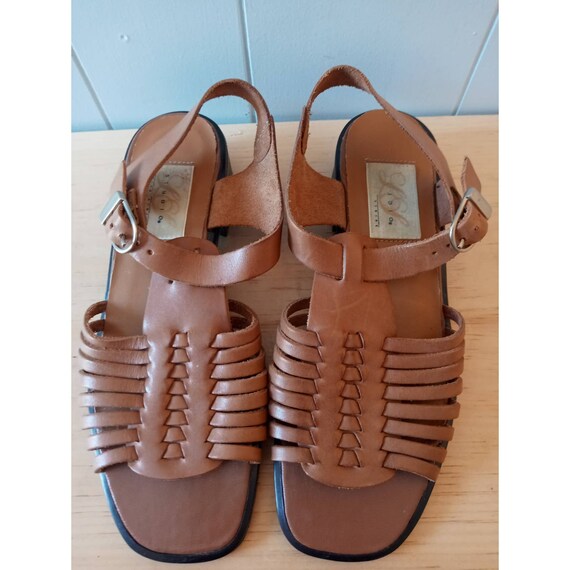 Details about Womens 224 Gladiator Style All Real Leather Huarache Sandal Ankle Strap Brown Details about Womens 224 Gladiator Style All Real Leather Huarache Sandal Ankle Strap Brown