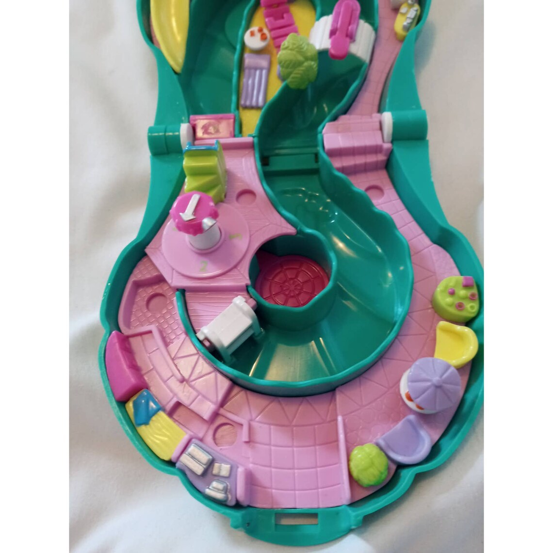 Vintage Polly Pocket Splash n' Slide Water Park Bluebird Etsy