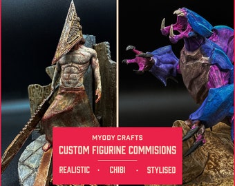 Custom Commissions for Figurines- 3D models, painting and printing