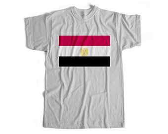 Egypt Kid's T-Shirt Country Flag Map Top Children Boys Girls Egyptian Eagle 