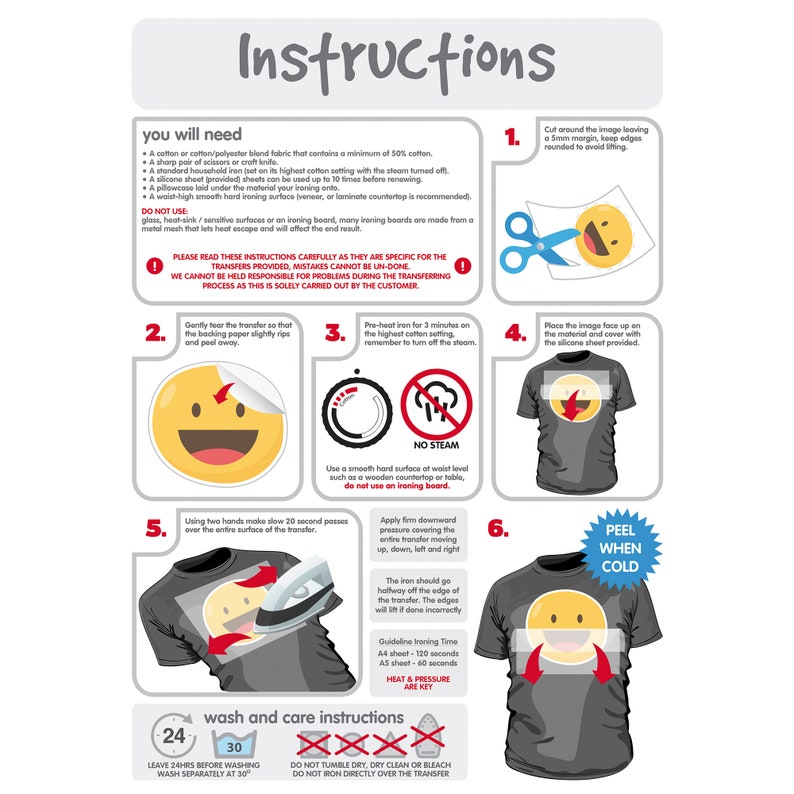 Iron On T-Shirt Transfer Print Yes Comic Book Actions