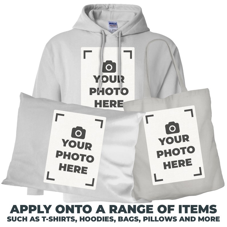 Personalised Photo / Image Iron on Tshirt Transfer Print Etsy UK