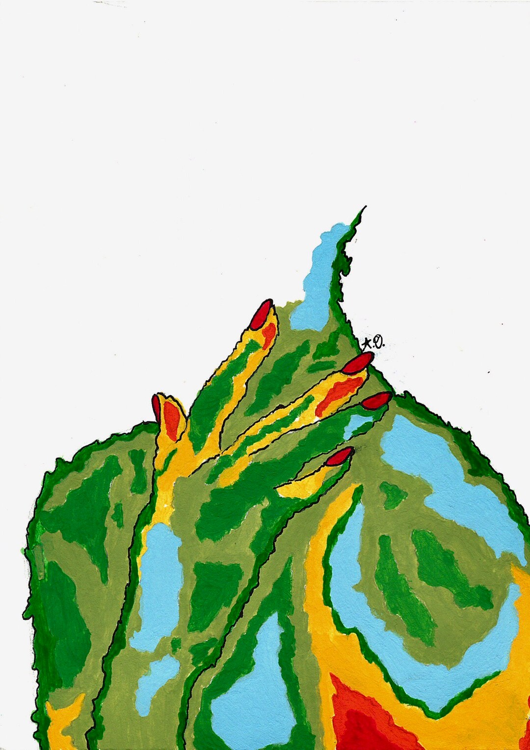 MOTHER NATURE Watercolor Print Poster Wall Print Room - Etsy UK
