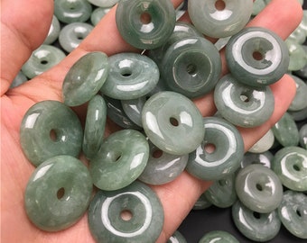 Bracciale elastico in giada verde perle rotonde da 12 mm - Italia Bracciale elastico in giada verde perle rotonde da 12 mm - Italia