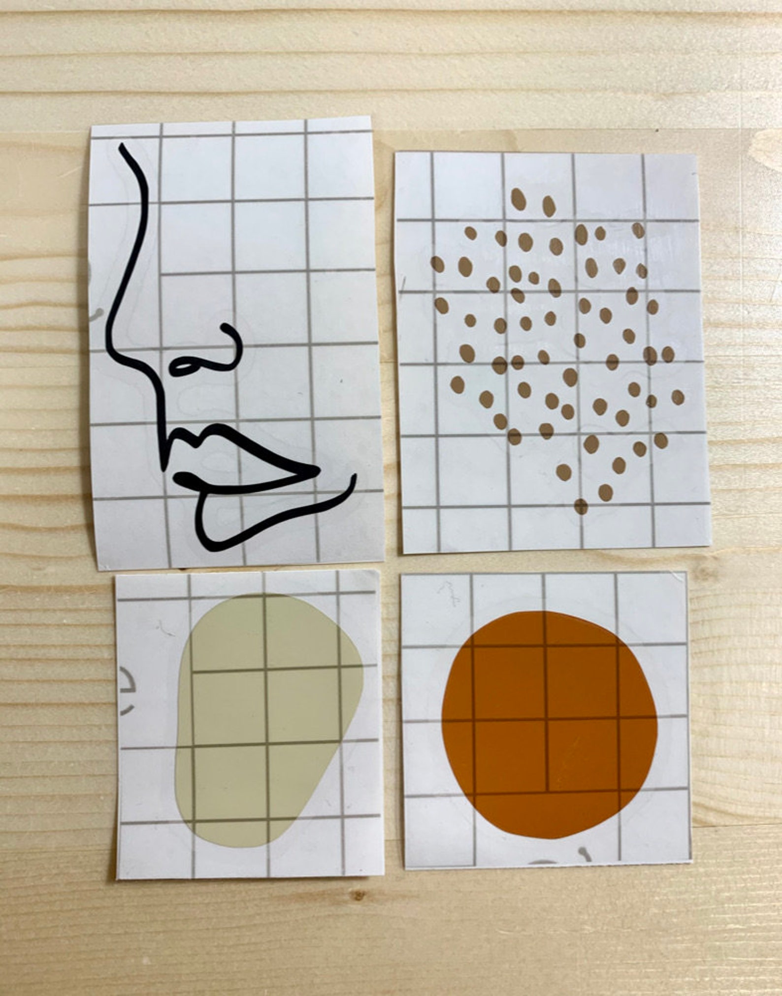 Terracotta pot decals Clay planter vinyls Planter pot decor Etsy