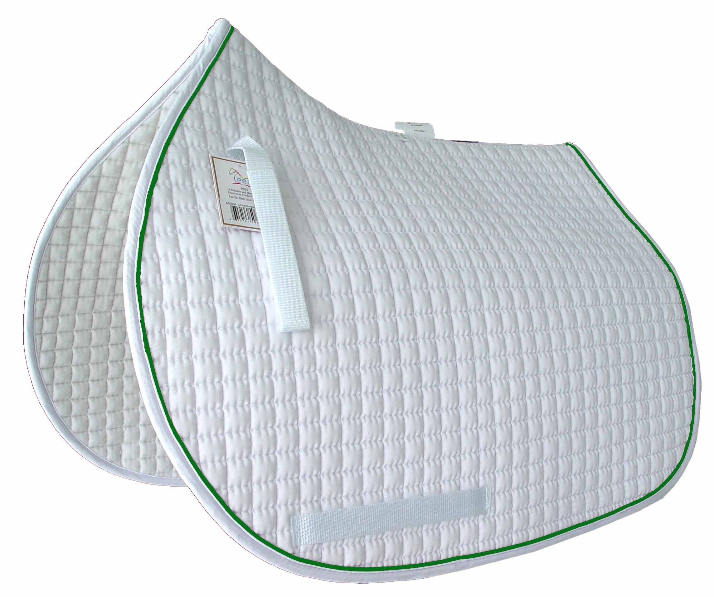 Tapis De Selle Anglais Professional's Choice PP-10 - Blanc, Neuf