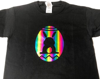 Bunny-Egg Foil T-shirt